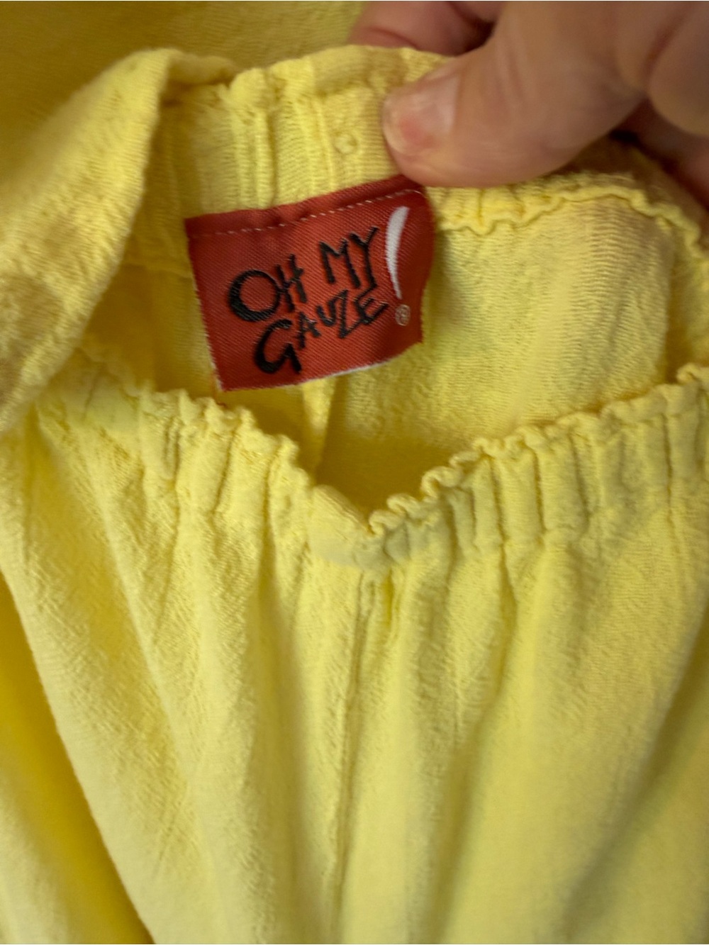 Oh My Gauze! Bright Yellow Lightweight Two-Piece Pantsuit - Picture 4 of 12